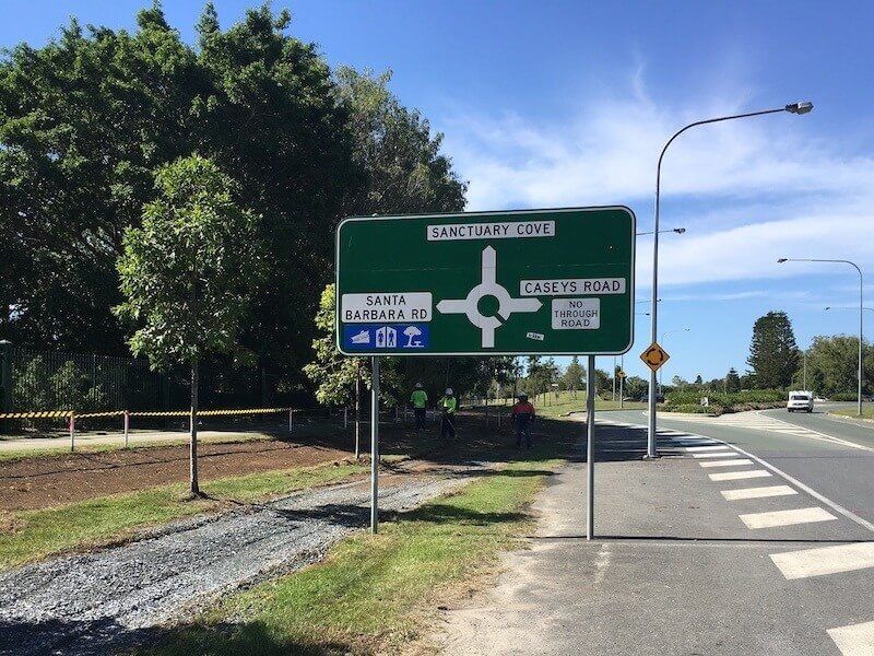 Earthworks Commence on Cart Track From Hope Island to Sanctuary Cove