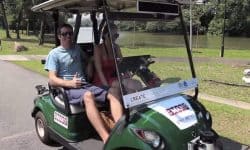 self driving golf cart