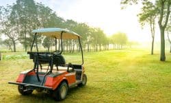 used electric golf cart