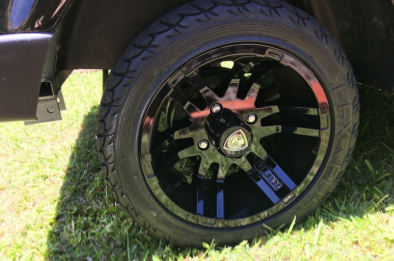 golf cart wheels