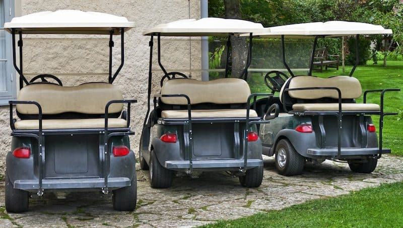 types of golf carts